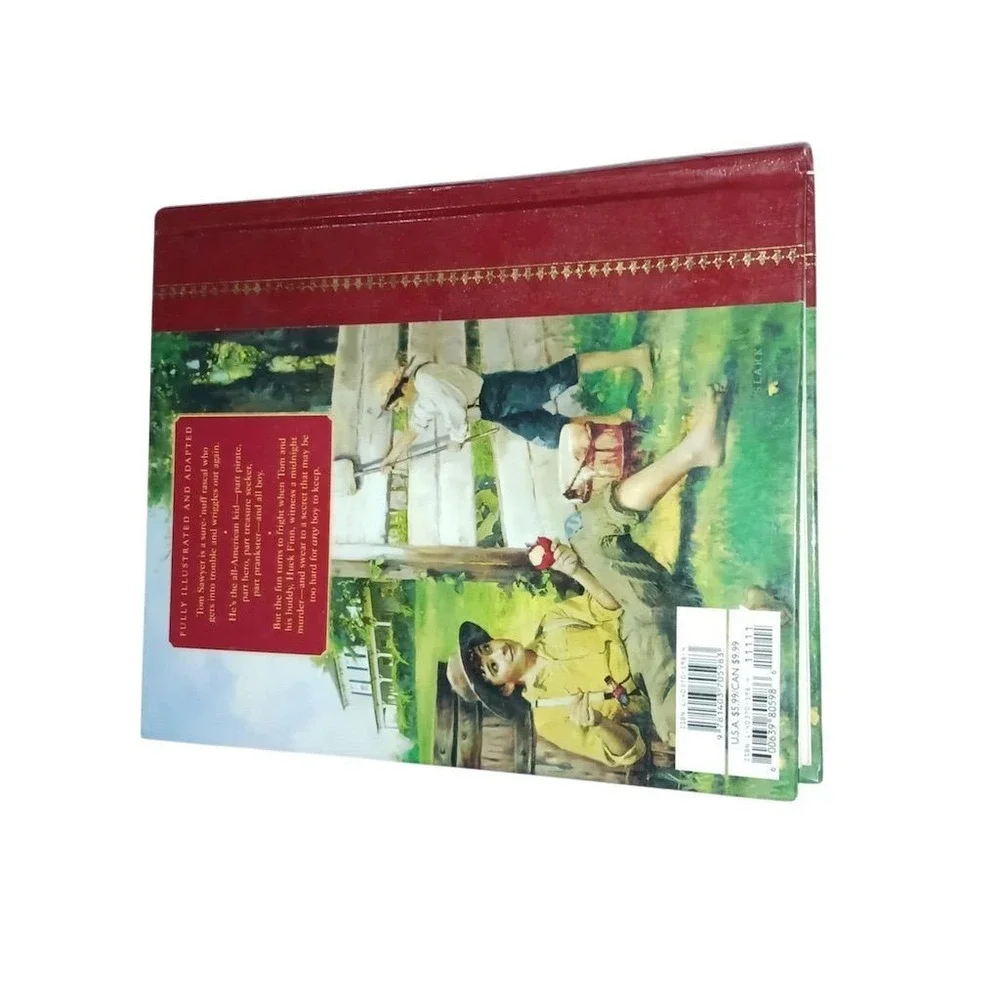 The Adventures of Tom Sawyer by Mark‎ Twain Hardcover Children's Classic
